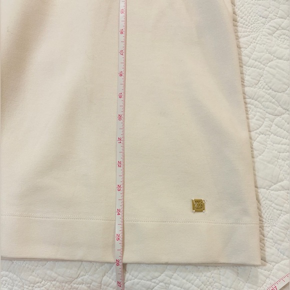 NWT SZ XL Anne Klein Two-Tone Puff-Sleeve top- Beige & Cream - Picture 7 of 9